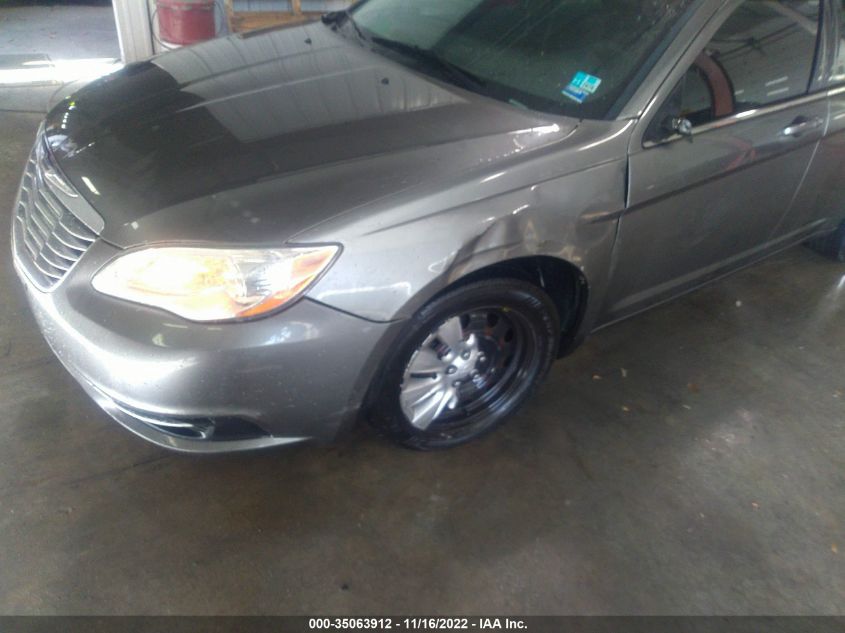 2012 Chrysler 200 Lx VIN: 1C3CCBAB0CN291627 Lot: 35063912