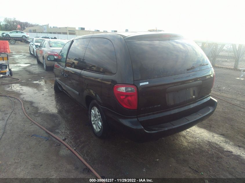 2006 Dodge Grand Caravan VIN: 1D4GP24R16B551861 Lot: 40628701