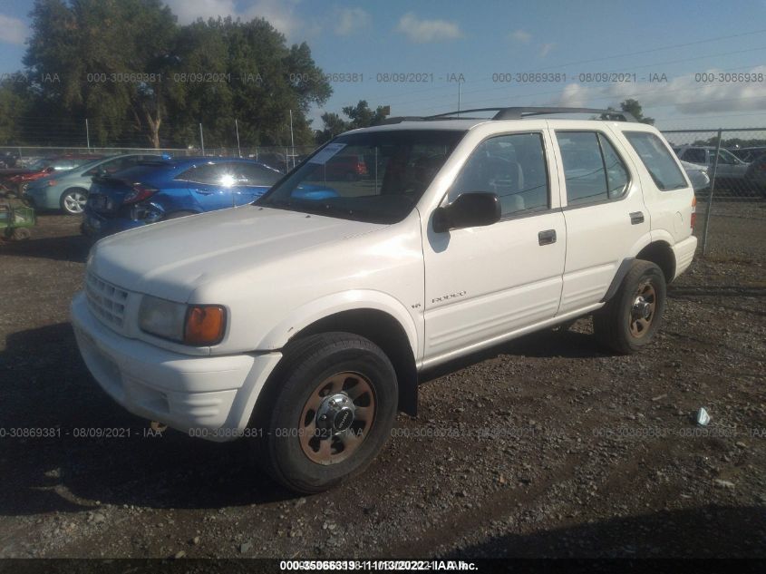 1998 Isuzu Rodeo Ls/S VIN: 4S2CM58WXW4307155 Lot: 35066319