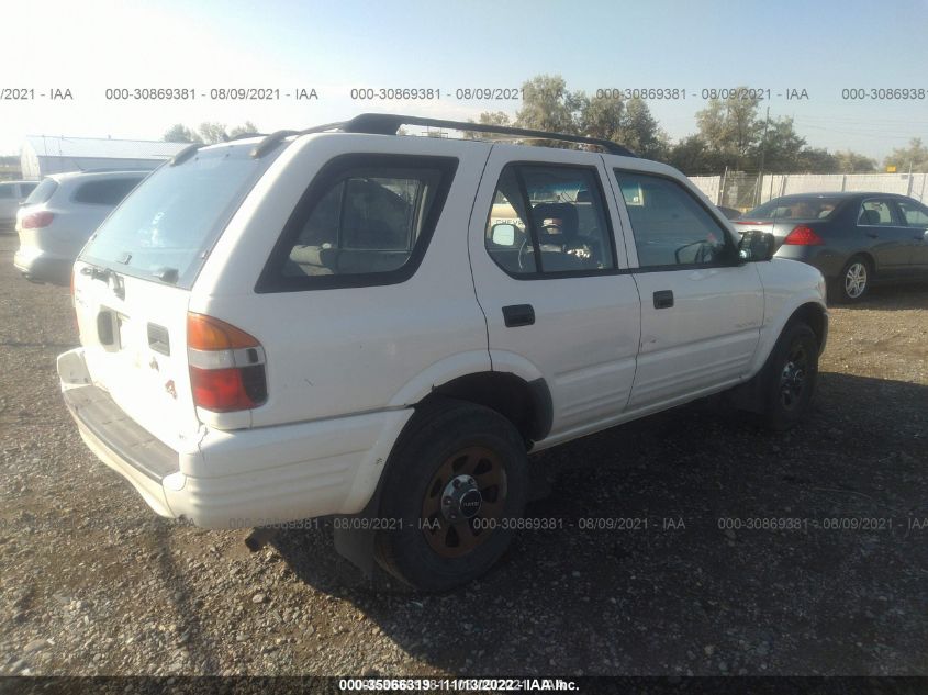 1998 Isuzu Rodeo Ls/S VIN: 4S2CM58WXW4307155 Lot: 35066319