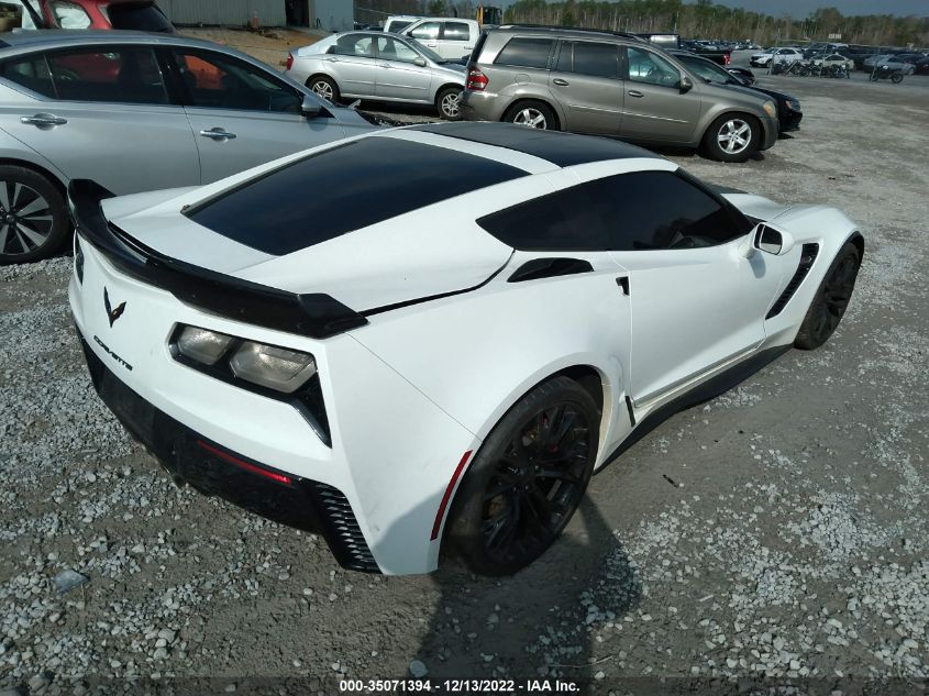 1G1YP2D60K5604350 2019 Chevrolet Corvette Z06