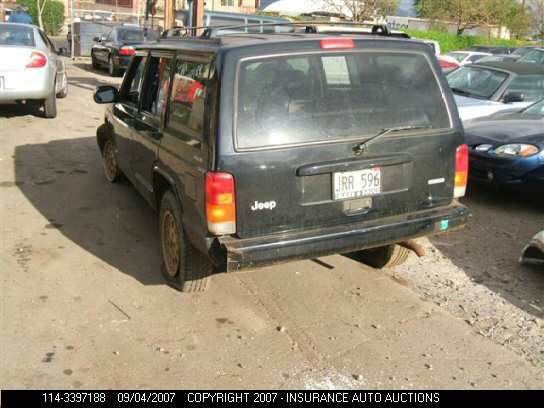 2001 Jeep Cherokee VIN: 1J4FF48S91L618756 Lot: 3397188