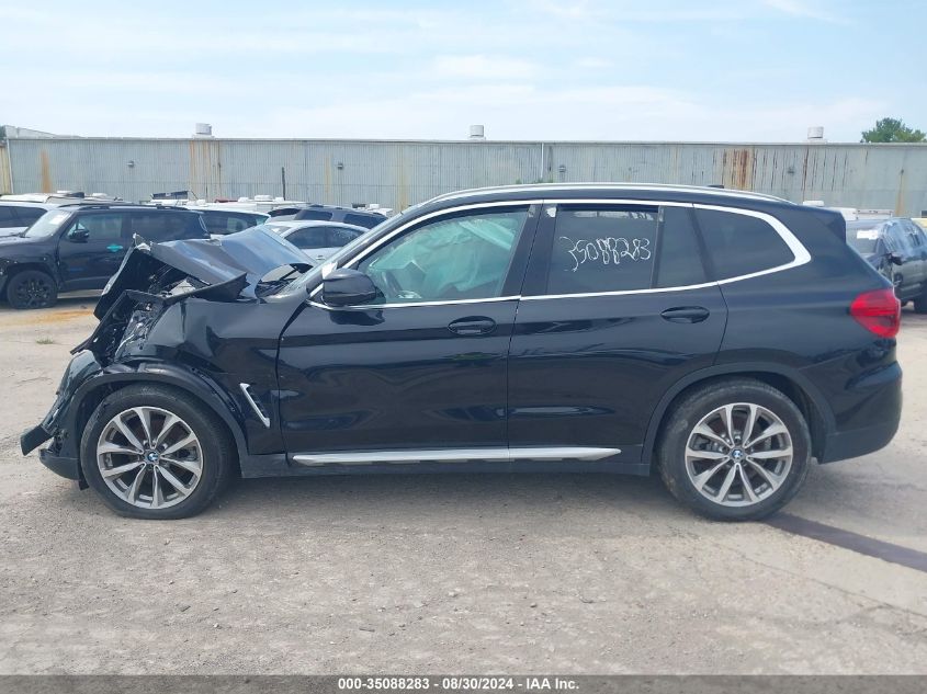 2019 BMW X3 xDrive30I VIN: 5UXTR9C58KLE20199 Lot: 35088283