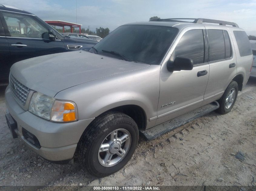 2005 Ford Explorer Xlt Sport/Xlt VIN: 1FMZU63K85UC03192 Lot: 35098153