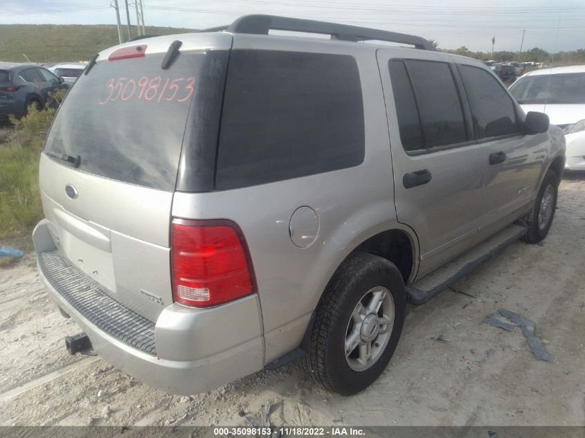 2005 Ford Explorer Xlt Sport/Xlt VIN: 1FMZU63K85UC03192 Lot: 35098153