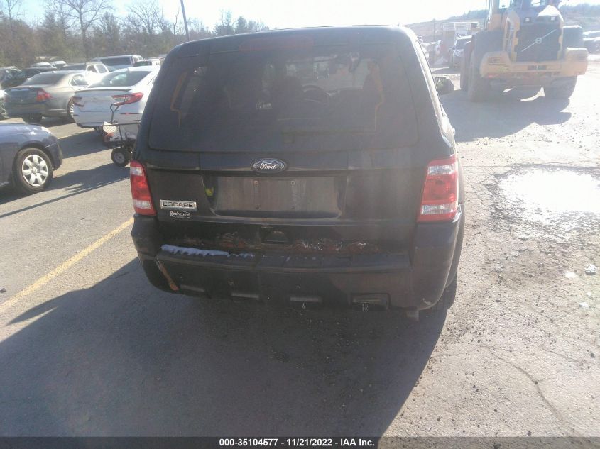 2010 Ford Escape Xls VIN: 1FMCU9C71AKD36272 Lot: 35104577