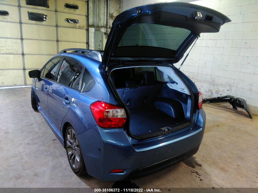 JF1GPAU6XFH324653 2015 Subaru Impreza 2.0I Sport Premium