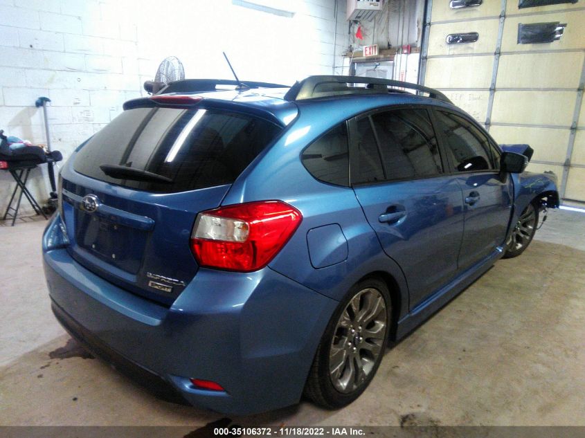 2015 Subaru Impreza 2.0I Sport Premium VIN: JF1GPAU6XFH324653 Lot: 35106372