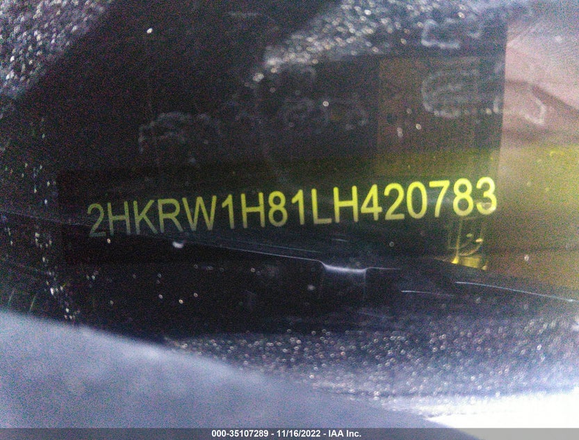 2HKRW1H81LH420783