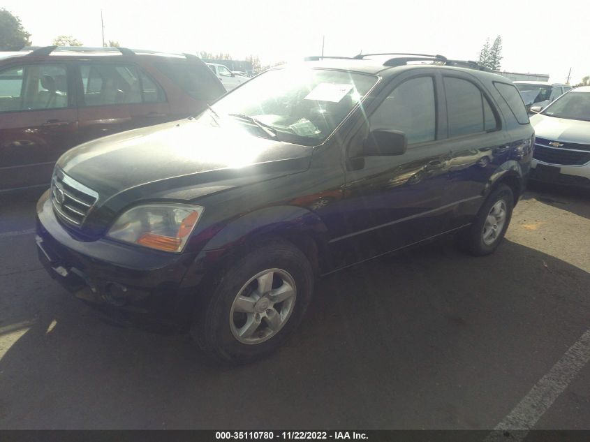 2007 Kia Sorento Lx VIN: KNDJD736075733549 Lot: 35110780