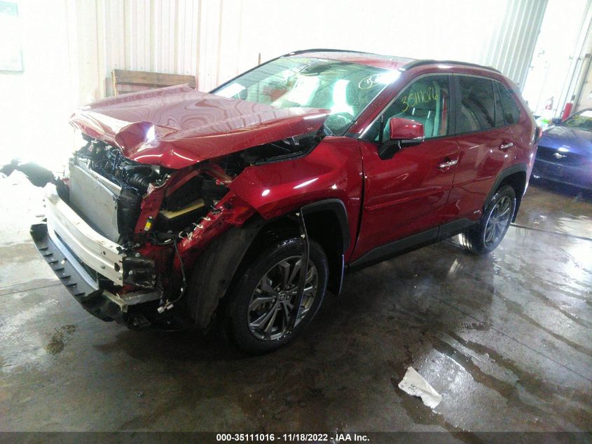 4T3D6RFV9NU084426 2022 Toyota Rav4 Hybrid Limited