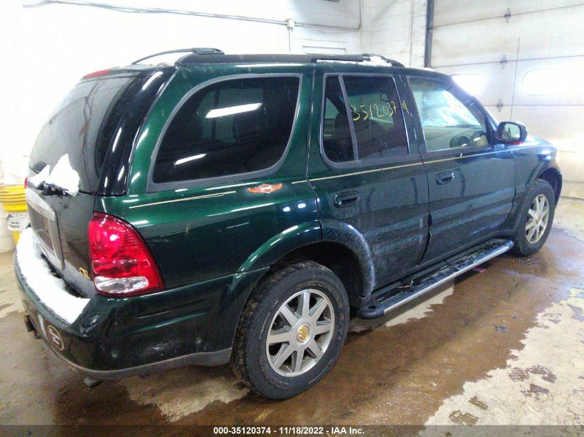 5GAET13P242201387 2004 Buick Rainier Cxl