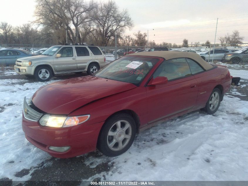 2T1FF28P22C594508 2002 Toyota Camry Solara Sle