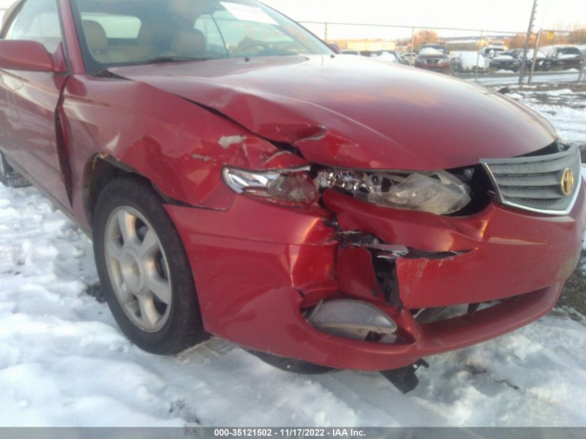 2002 Toyota Camry Solara Sle VIN: 2T1FF28P22C594508 Lot: 35121502