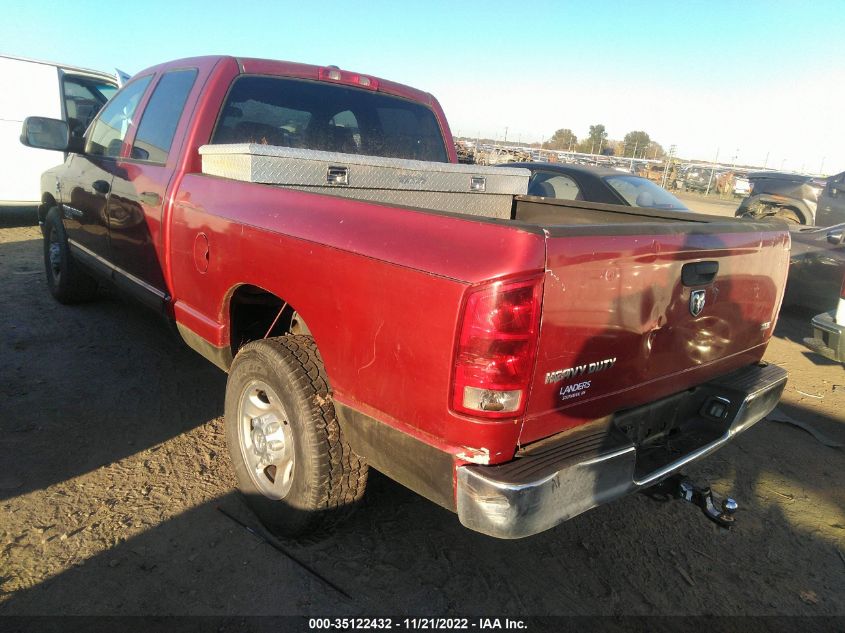 2006 Dodge Ram 2500 Slt/Sport VIN: 3D7KR28C46G185625 Lot: 35122432