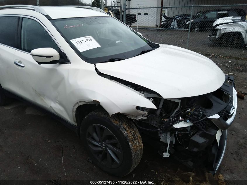 2016 Nissan Rogue Sl VIN: JN8AT2MV5GW143079 Lot: 35127495