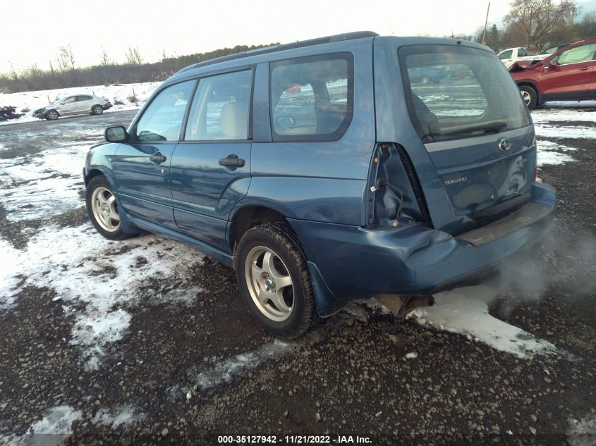 2007 Subaru Forester 2.5X VIN: JF1SG63637H703116 Lot: 35127942