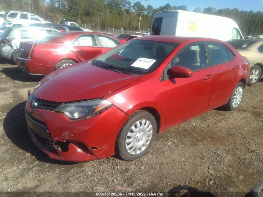 2T1BURHEXFC279697 2015 Toyota Corolla Le