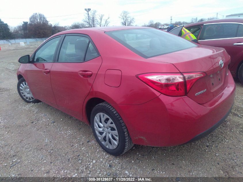 2019 Toyota Corolla Le VIN: 5YFBURHE9KP896650 Lot: 35129837