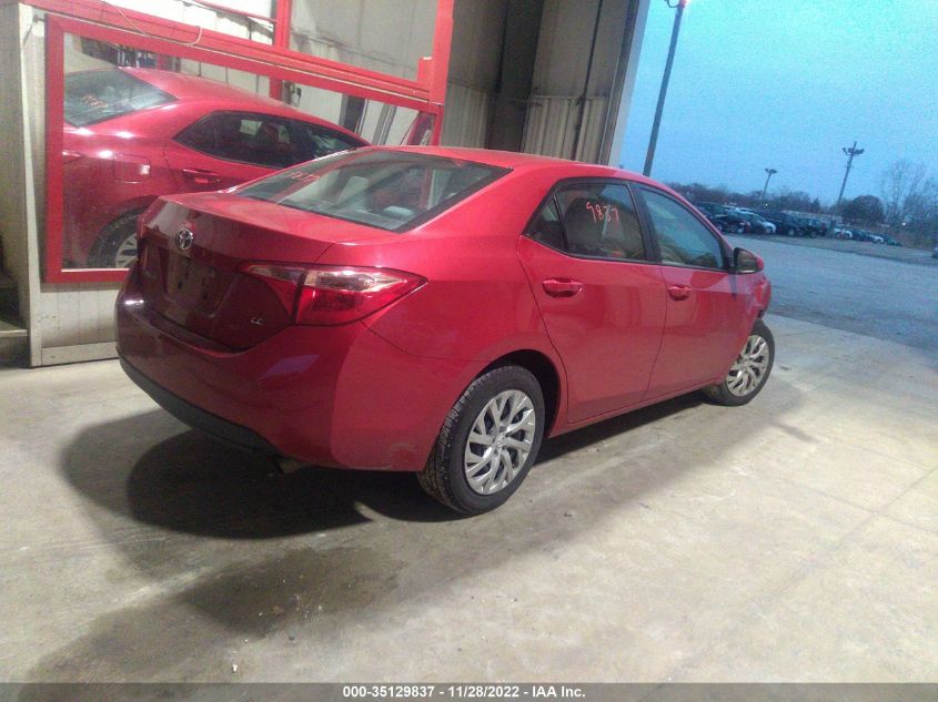 2019 Toyota Corolla Le VIN: 5YFBURHE9KP896650 Lot: 35129837