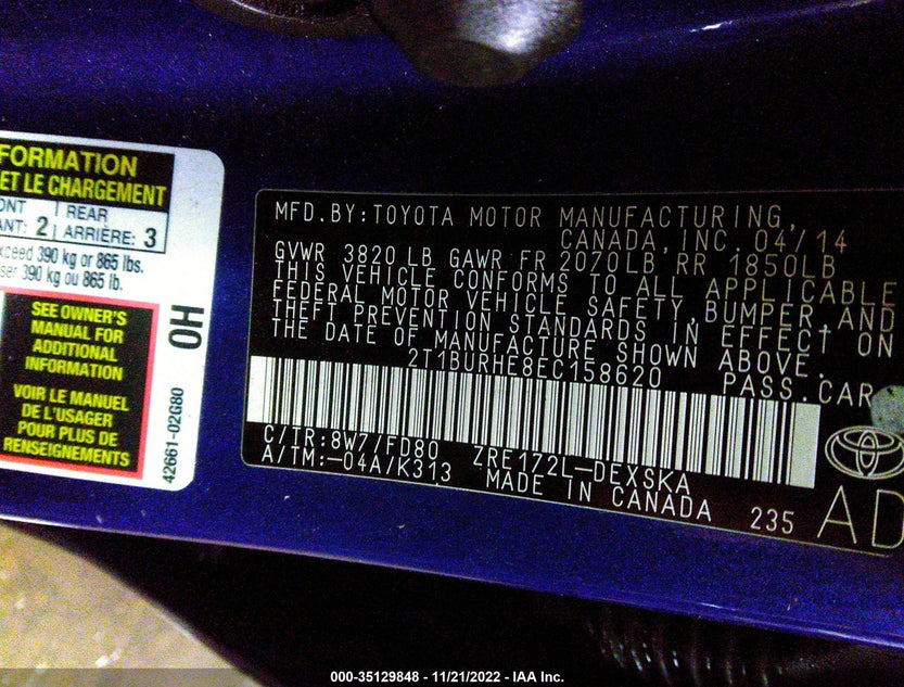2T1BURHE8EC158620