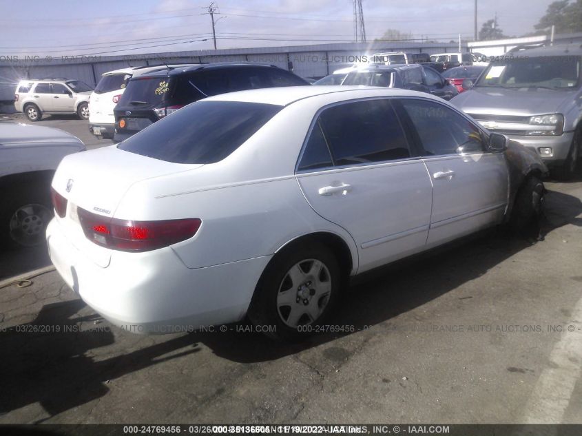 1HGCM56485A025708 2005 Honda Accord 2.4 Lx