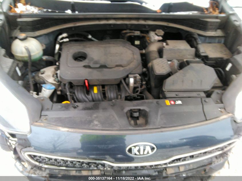 VIN KNDPMCAC1J7486694 2018 KIA Sportage, LX no.10