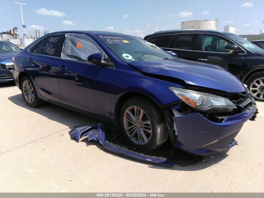 2016 Toyota Camry Se VIN: 4T1BF1FK4GU569678 Lot: 40818207