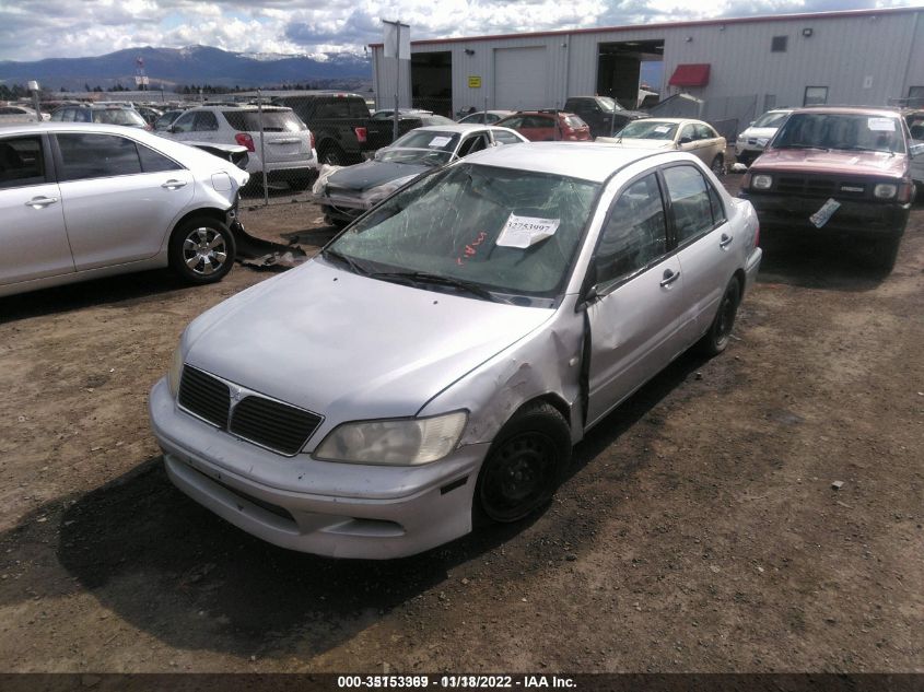 2003 Mitsubishi Lancer Es VIN: JA3AJ26E43U010008 Lot: 35153369