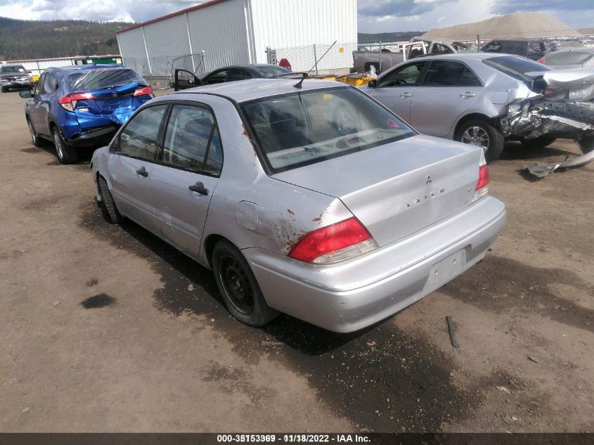 2003 Mitsubishi Lancer Es VIN: JA3AJ26E43U010008 Lot: 35153369