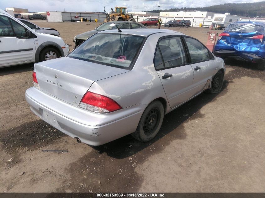 2003 Mitsubishi Lancer Es VIN: JA3AJ26E43U010008 Lot: 35153369