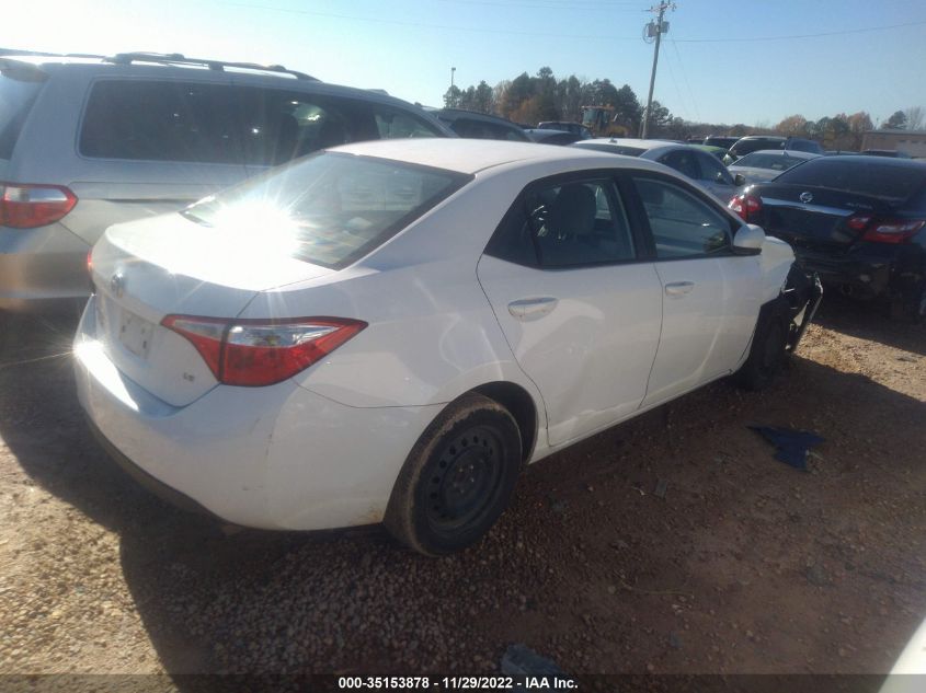 2014 Toyota Corolla Le VIN: 5YFBURHE5EP080653 Lot: 35153878