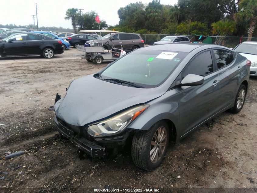 2016 Hyundai Elantra Se VIN: KMHDH4AE2GU623971 Lot: 35158611