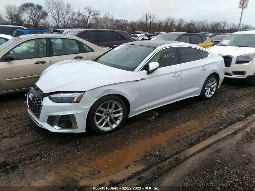 2021 Audi S5 Sportback Premium Tfsi Quattro Tiptronic VIN: WAUA4CF52MA037707 Lot: 35160645