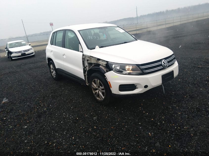 WVGAV3AX9DW570838 2013 Volkswagen Tiguan S