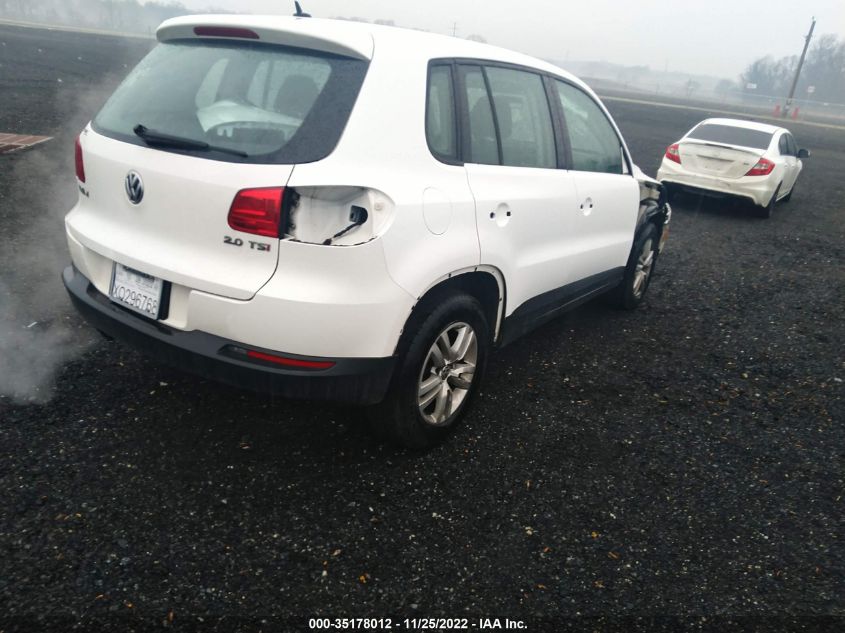 WVGAV3AX9DW570838 2013 Volkswagen Tiguan S