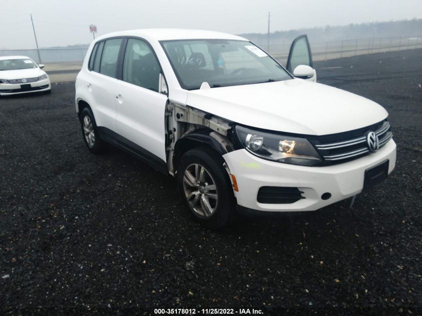 WVGAV3AX9DW570838 2013 Volkswagen Tiguan S