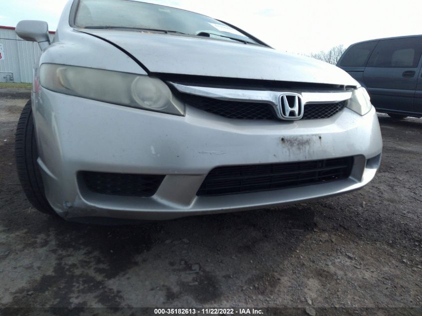 2009 Honda Civic Lx-S VIN: 2HGFA16699H343747 Lot: 35182613