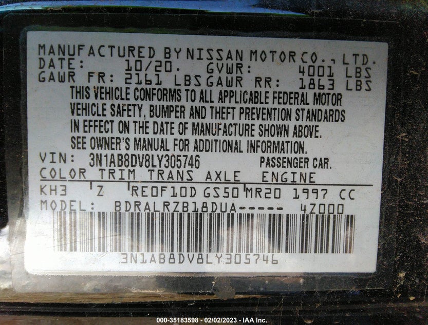 3N1AB8DV8LY305746