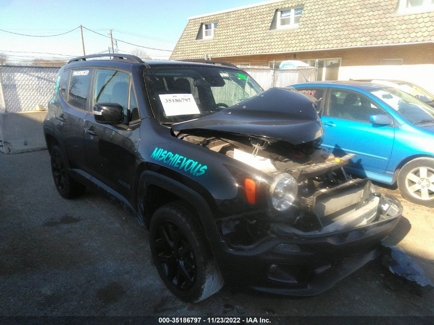 2018 Jeep Renegade Altitude 4X4 VIN: ZACCJBBB7JPG97036 Lot: 35186797