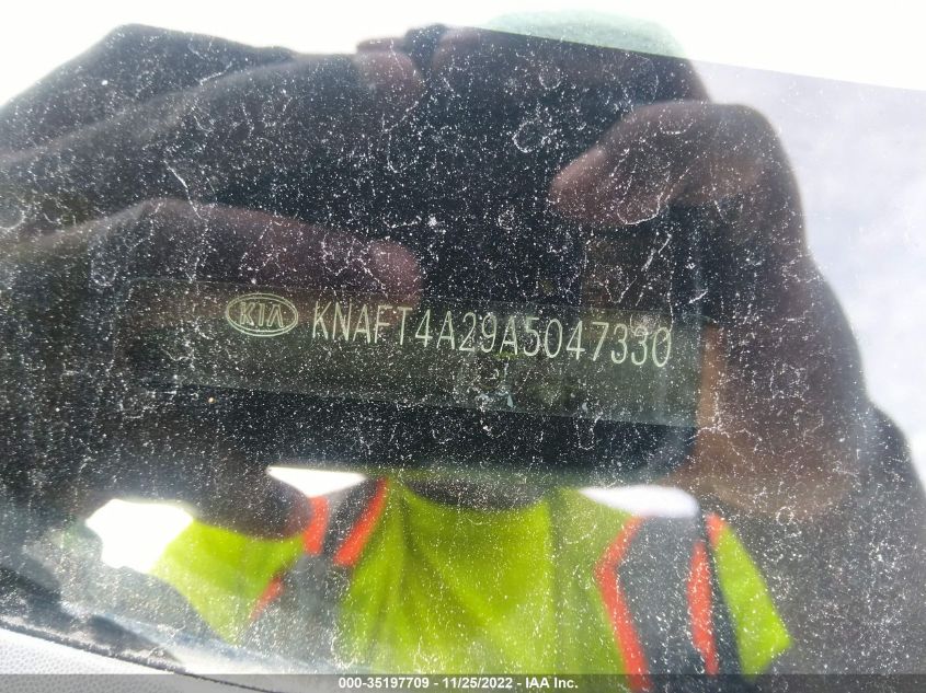 2010 Kia Forte Lx VIN: KNAFT4A29A5047330 Lot: 35197709