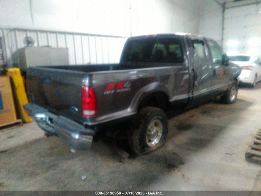 2004 Ford F-250 Lariat/Xl/Xlt VIN: 1FTNW21S34EA94903 Lot: 35198958