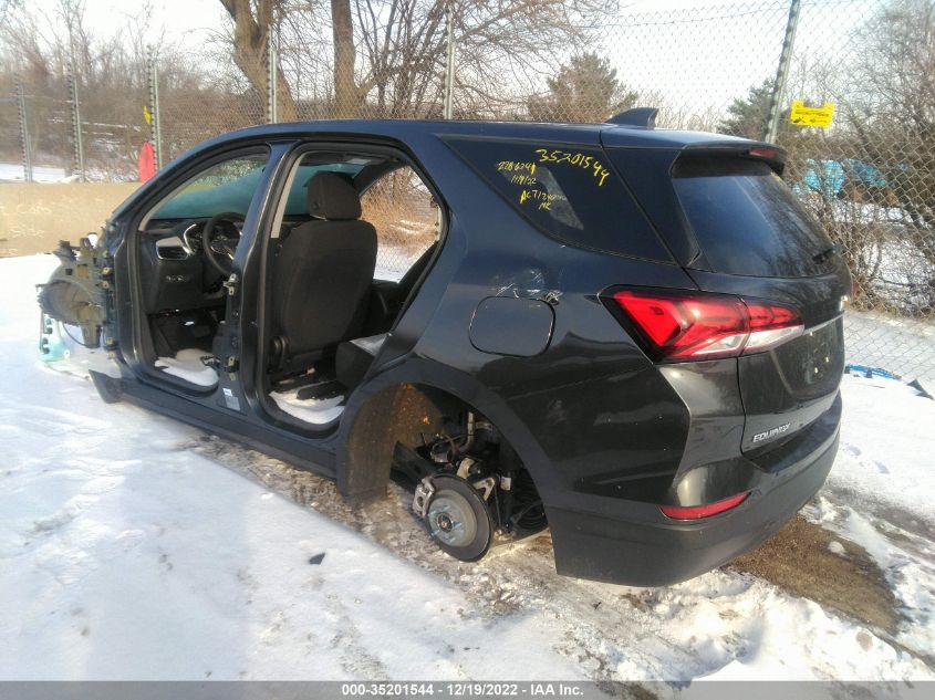 2022 Chevrolet Equinox Awd Ls VIN: 2GNAXSEV2N6134918 Lot: 35201544