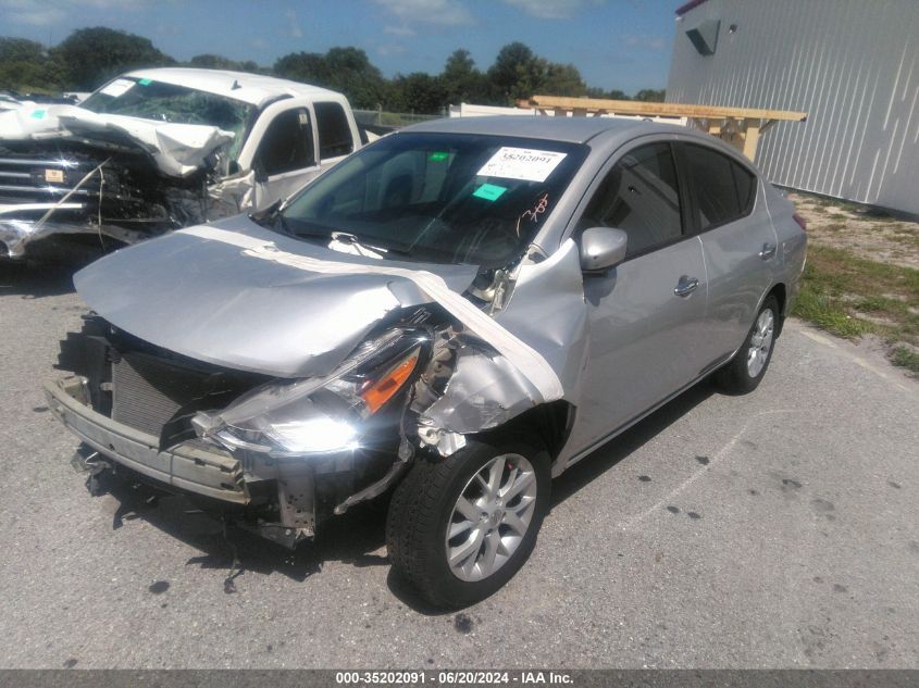 2019 Nissan Versa 1.6 Sv VIN: 3N1CN7AP2KL804604 Lot: 35202091