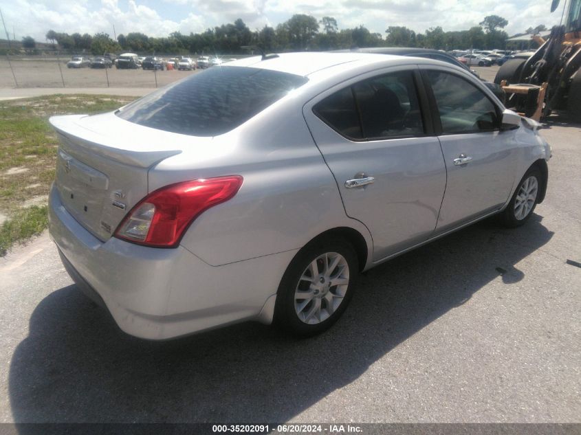 2019 Nissan Versa 1.6 Sv VIN: 3N1CN7AP2KL804604 Lot: 35202091