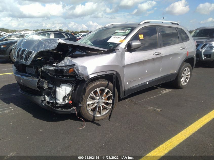 2020 Jeep Cherokee Latitude Fwd VIN: 1C4PJLCB1LD614594 Lot: 35202195