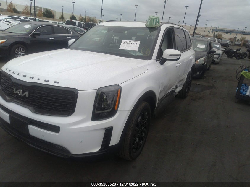 2022 Kia Telluride Sx VIN: 5XYP5DHC1NG276890 Lot: 35203528