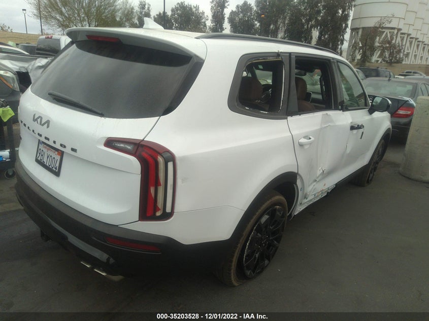 2022 Kia Telluride Sx VIN: 5XYP5DHC1NG276890 Lot: 35203528
