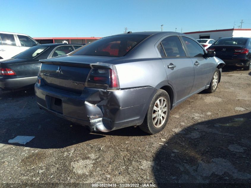 2008 Mitsubishi Galant Es VIN: 4A3AB56F78E019860 Lot: 35210435