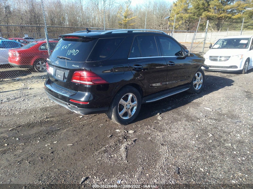 2016 MERCEDES-BENZ GLE-CLASS VIN: 4JGDA5HB7GA793119